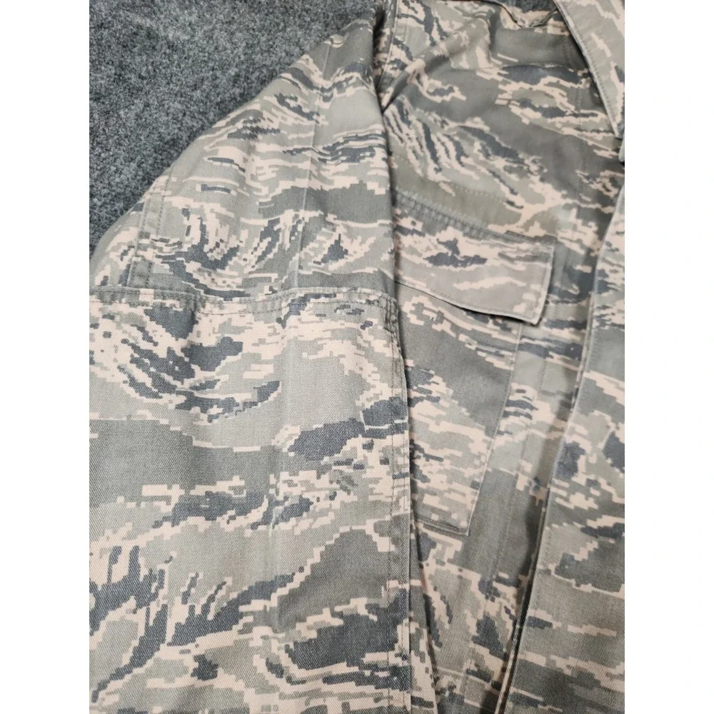 USAF Military Field Coat Jacket ABU Digital Tiger Stripe Camo Combat Uniform 38R